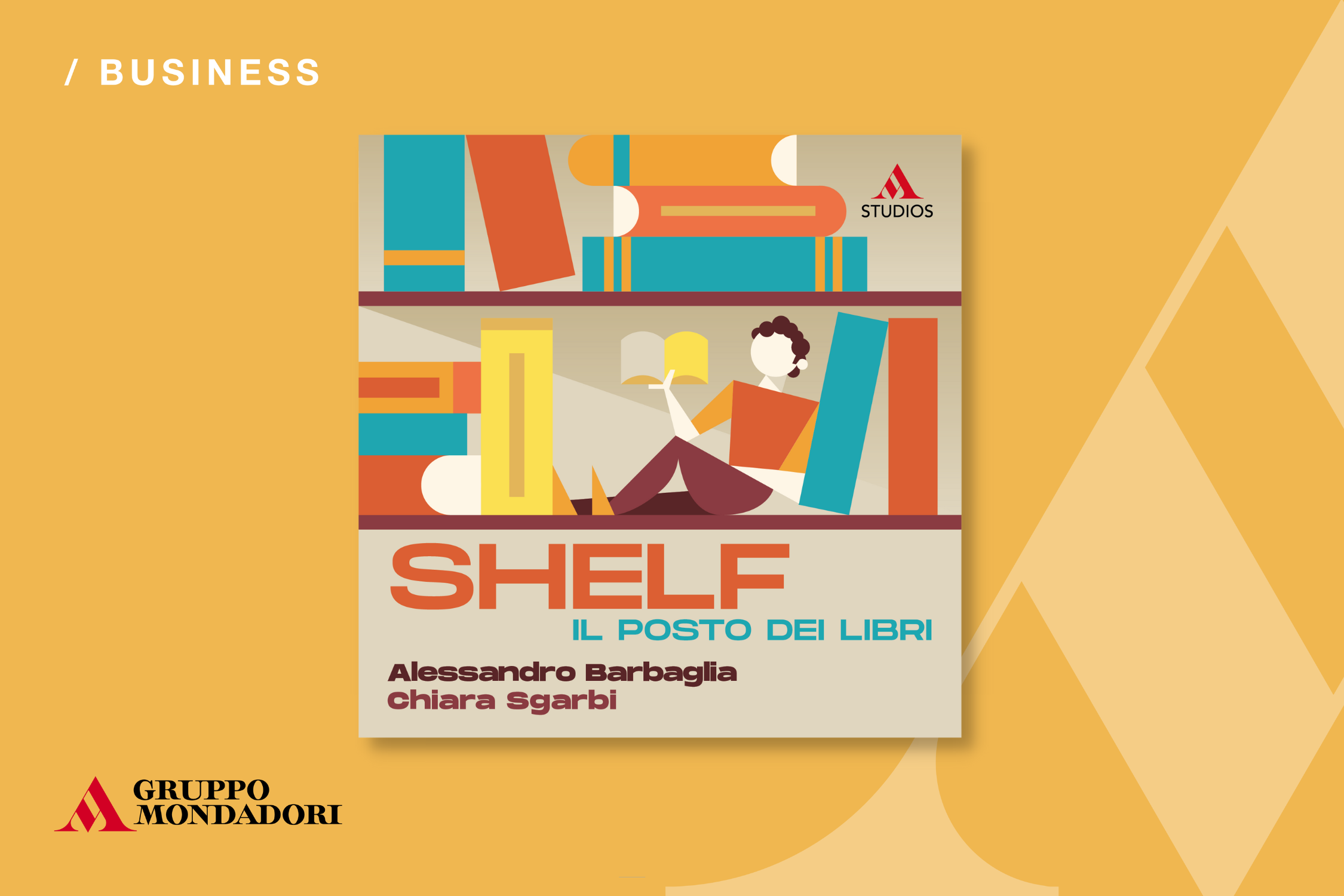 Mondadori Studios lancia la serie podcast “Shelf. il posto dei libri”