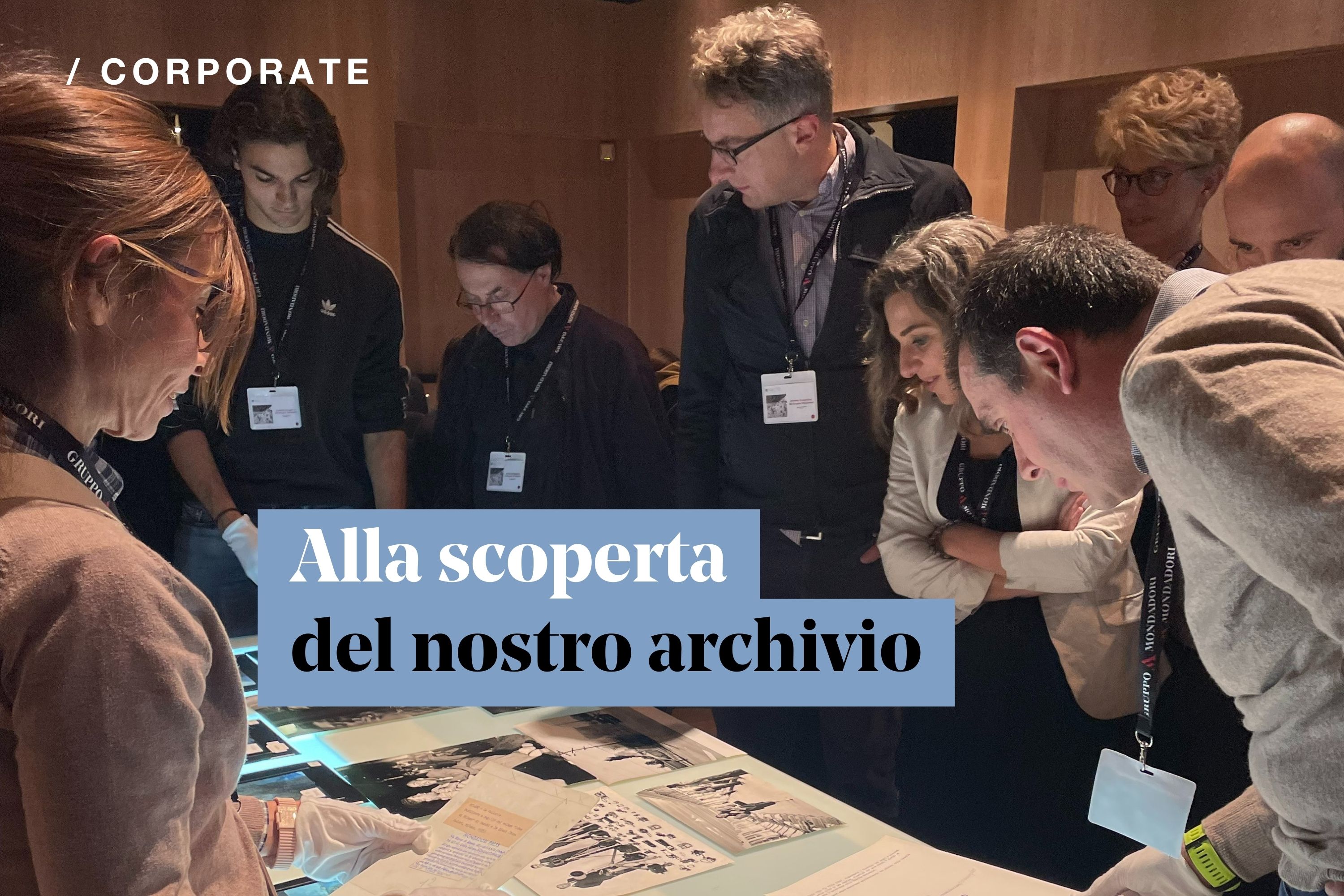 Alla scoperta del nostro archivio ENG Gruppo Mondadori